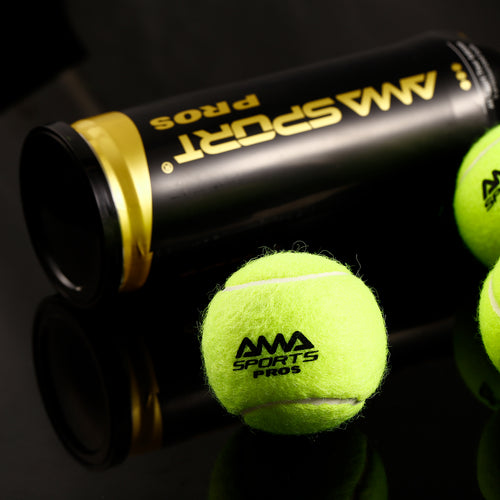 Padel Gallery padel balls, tube of 3, angled view