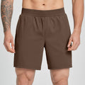Padel Performance Shorts in chocolate brown