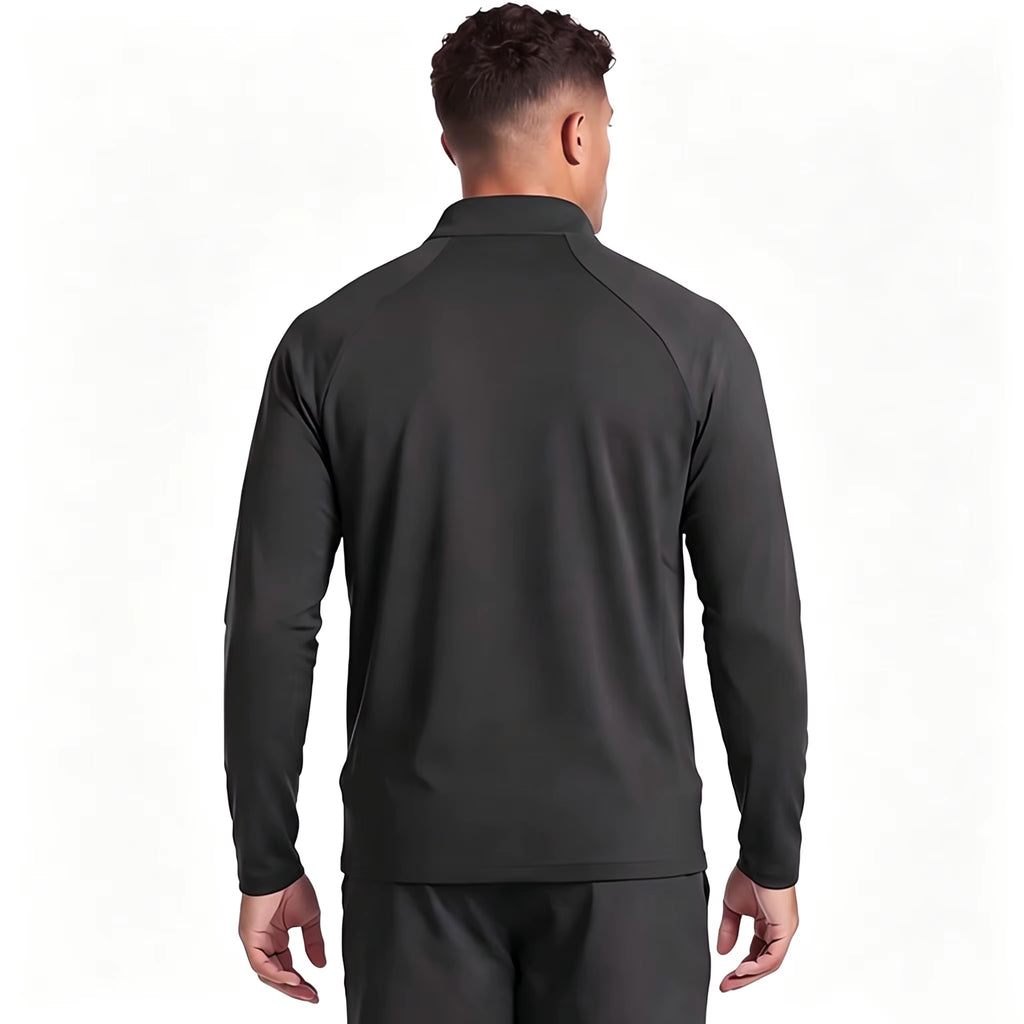 Padel Longsleeve Zwart - Warm & Minimalistisch