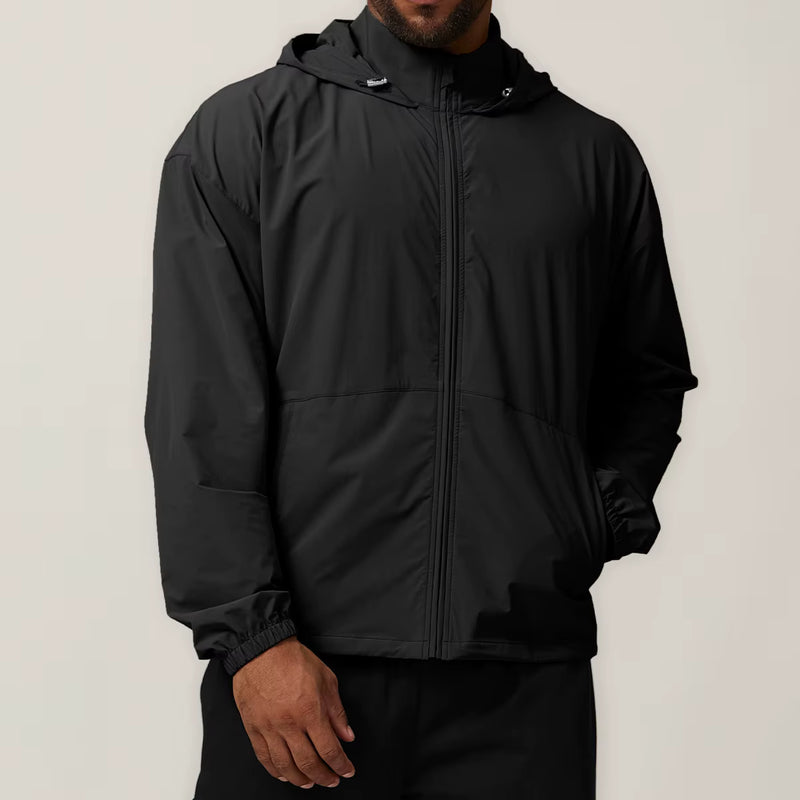 Padel Performance Jacket in black