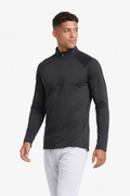 Padel Longsleeve Zwart - Warm & Minimalistisch